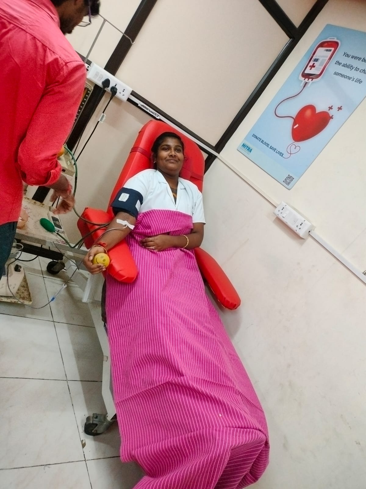 Blood Donation Camp in Chennai Organised by Annai Tersa Blood Blank